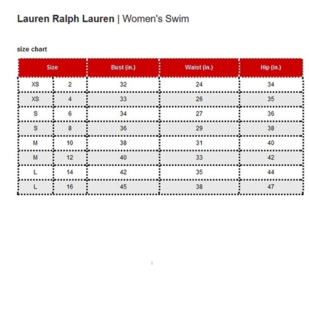 New Ralph Lauren Stone Accent Bikini Top 16 - Picture 7 of 7